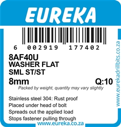 8AF40 - Washer Small ST/ST -8AF40_label_T